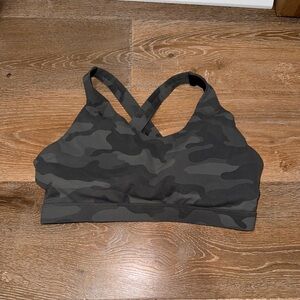 Camo sports bra